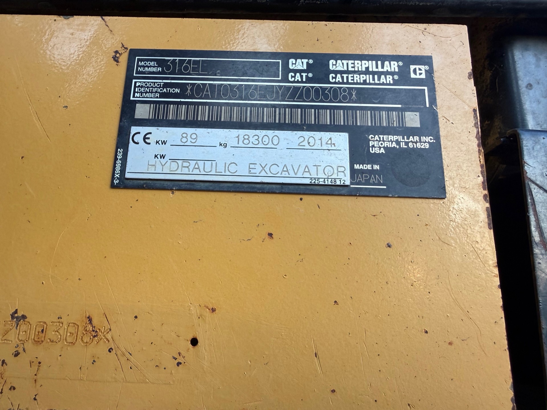 Caterpillar 316 E 