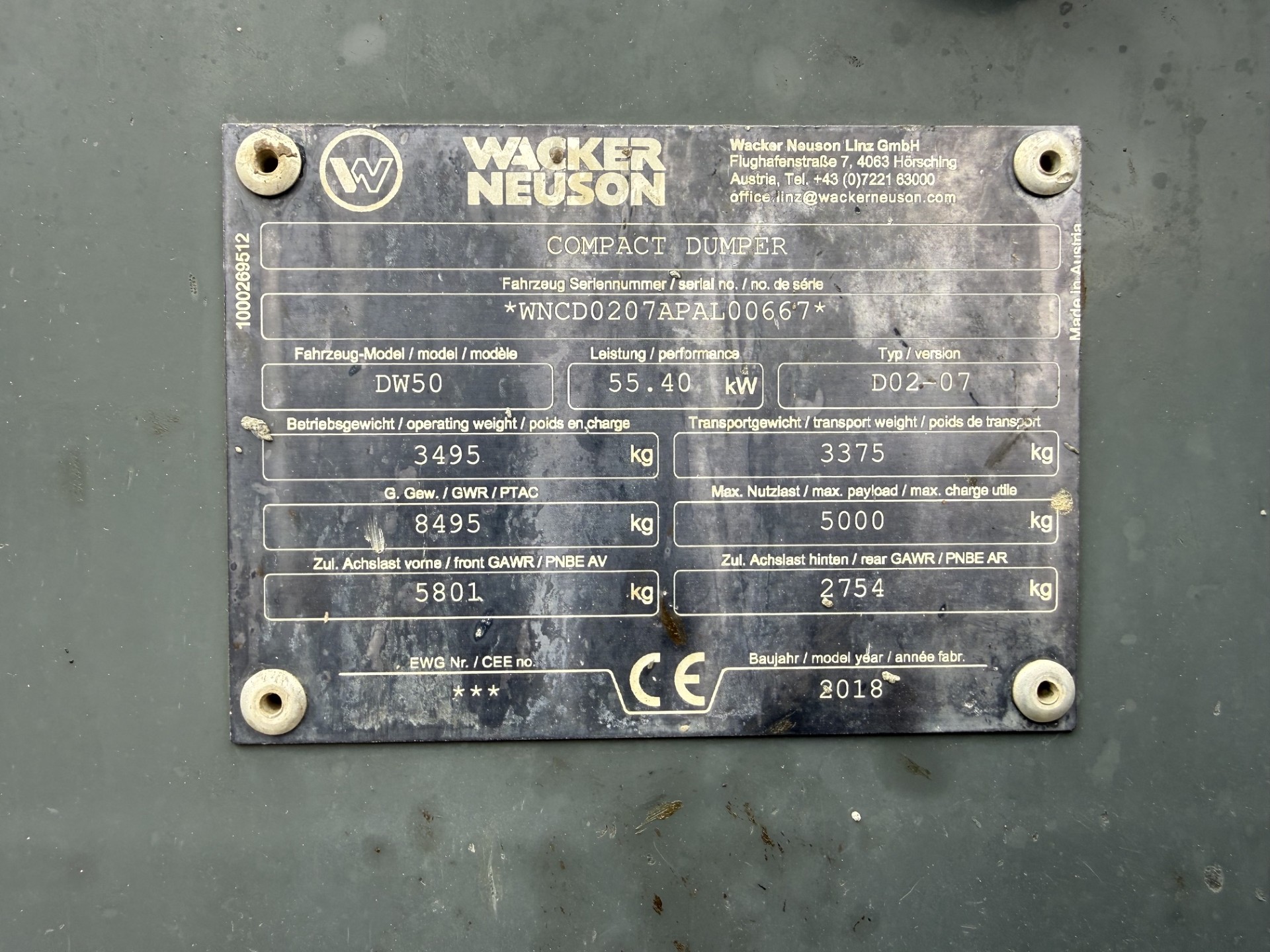 Wacker Neuson DW50