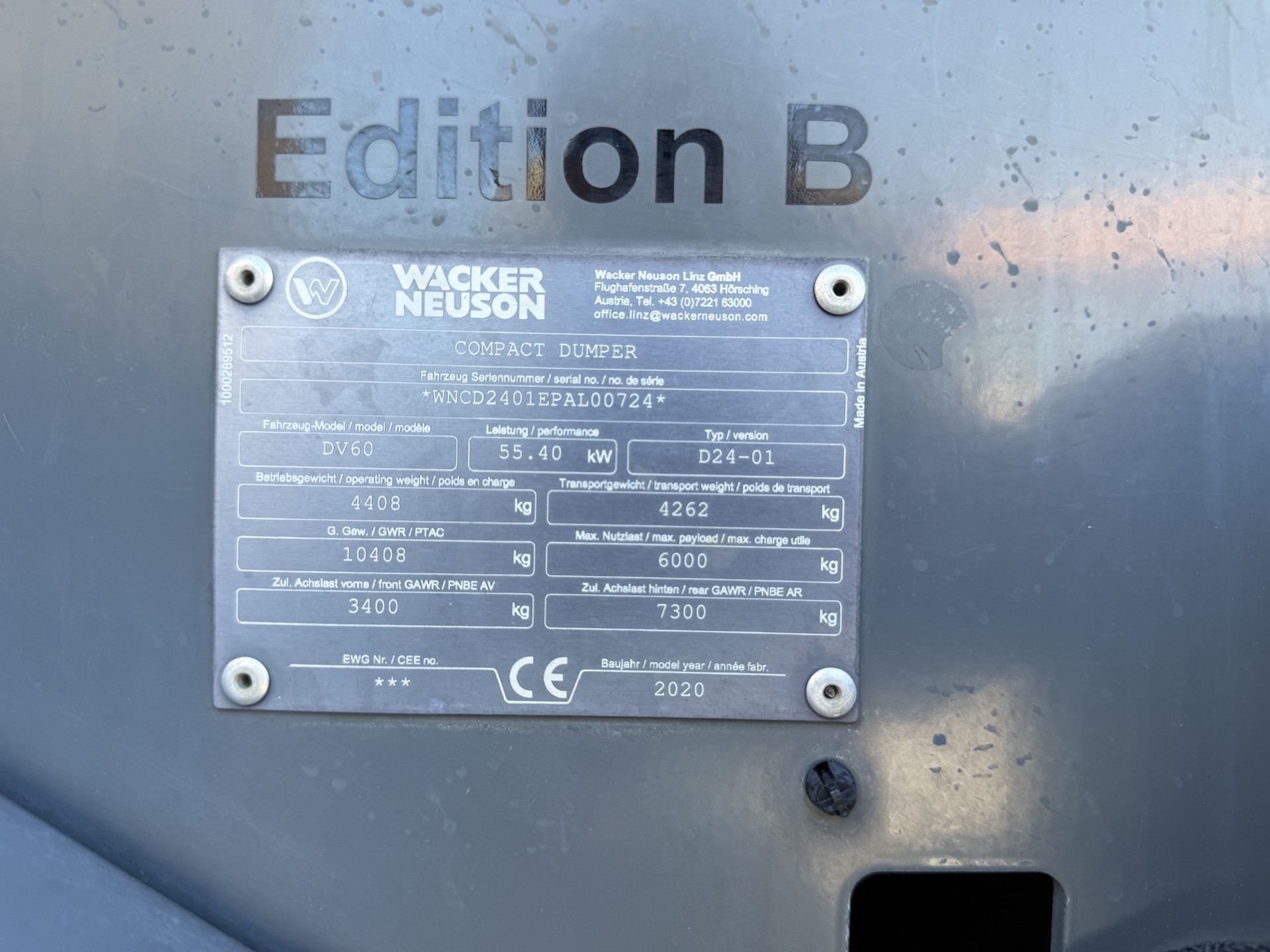Wacker Neuson DV60