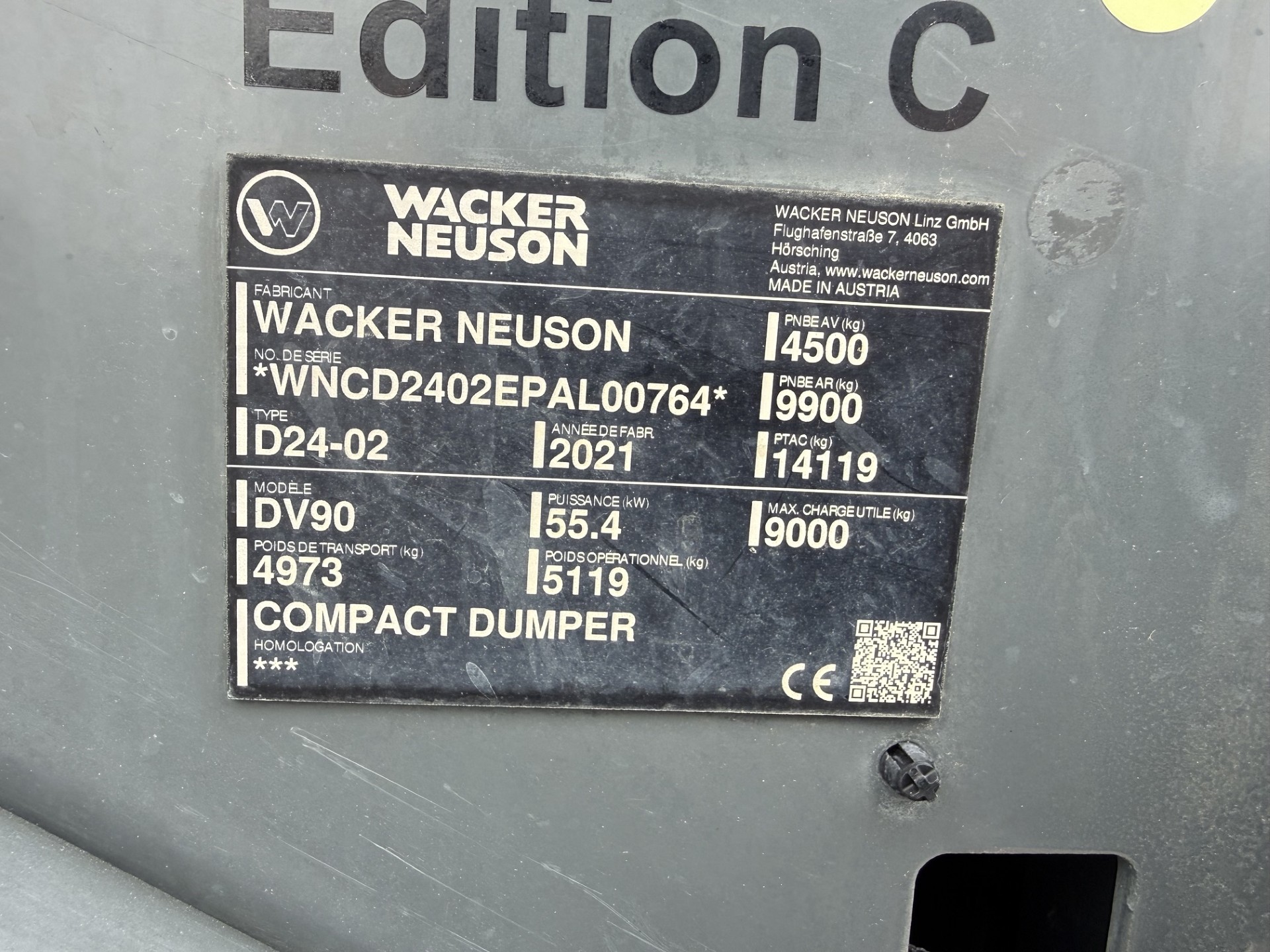 Wacker Neuson DV90