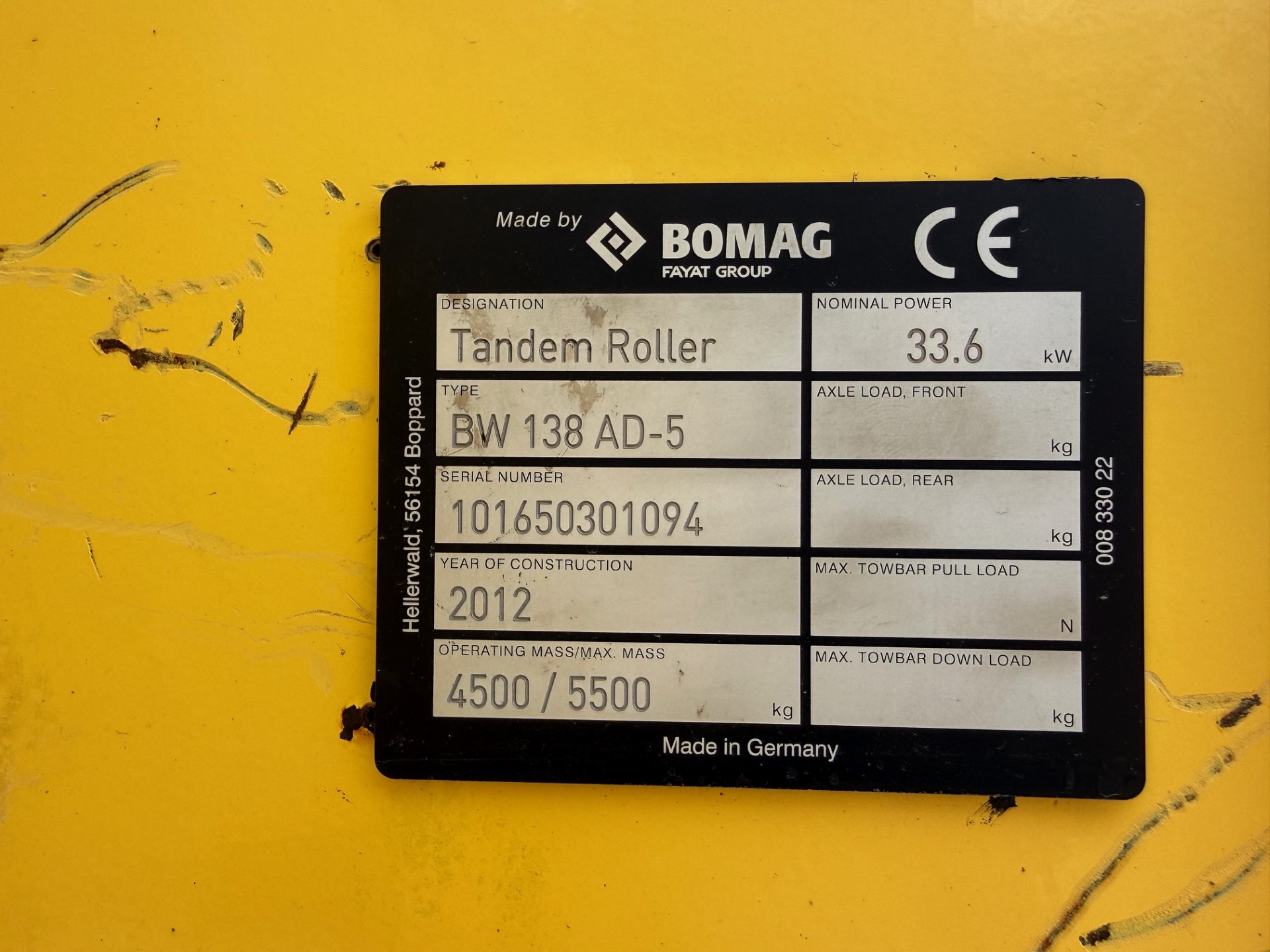 Bomag BW138 AD-5