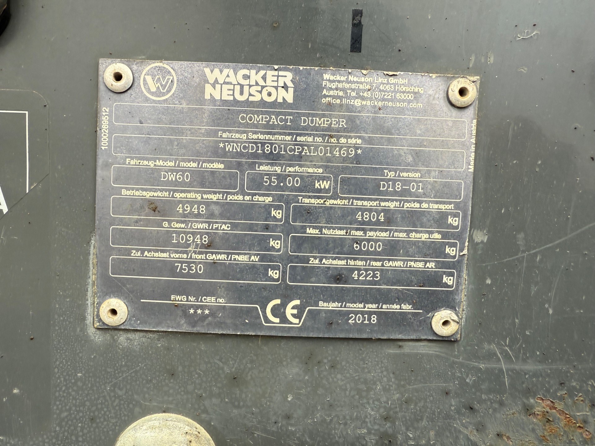 Wacker Neuson DW 60