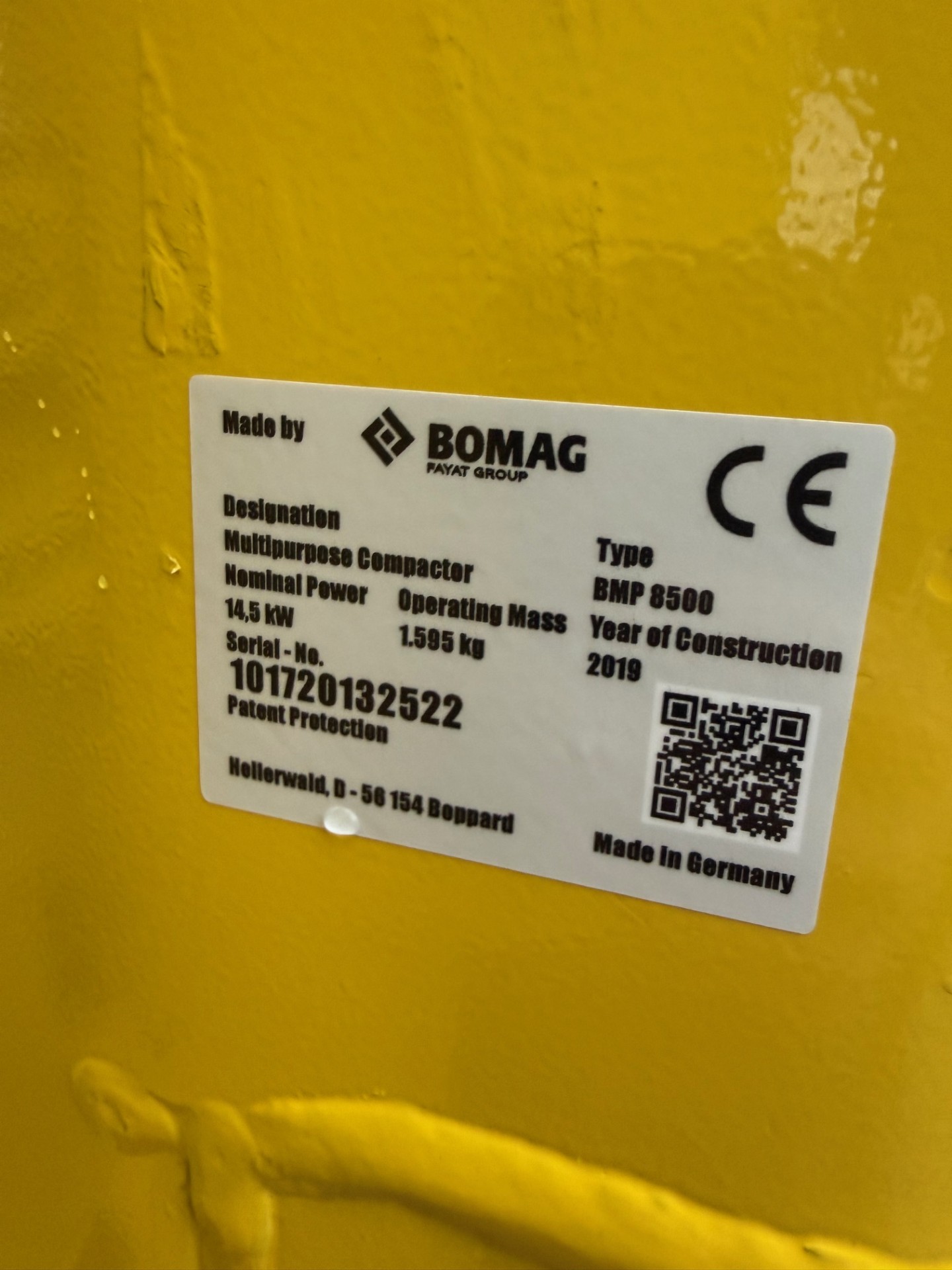 BOMAG BMP 8500