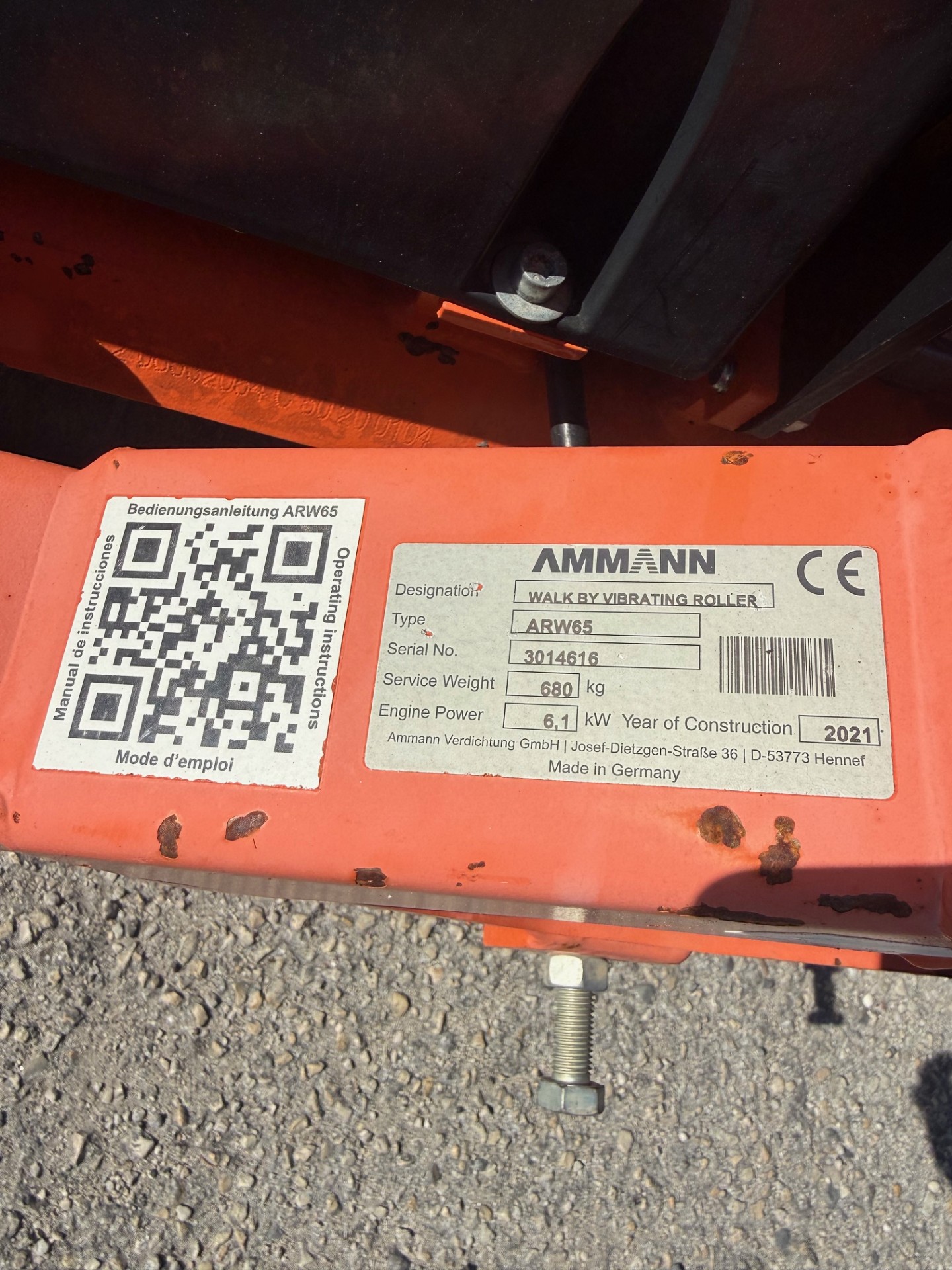 Ammann ARW 65