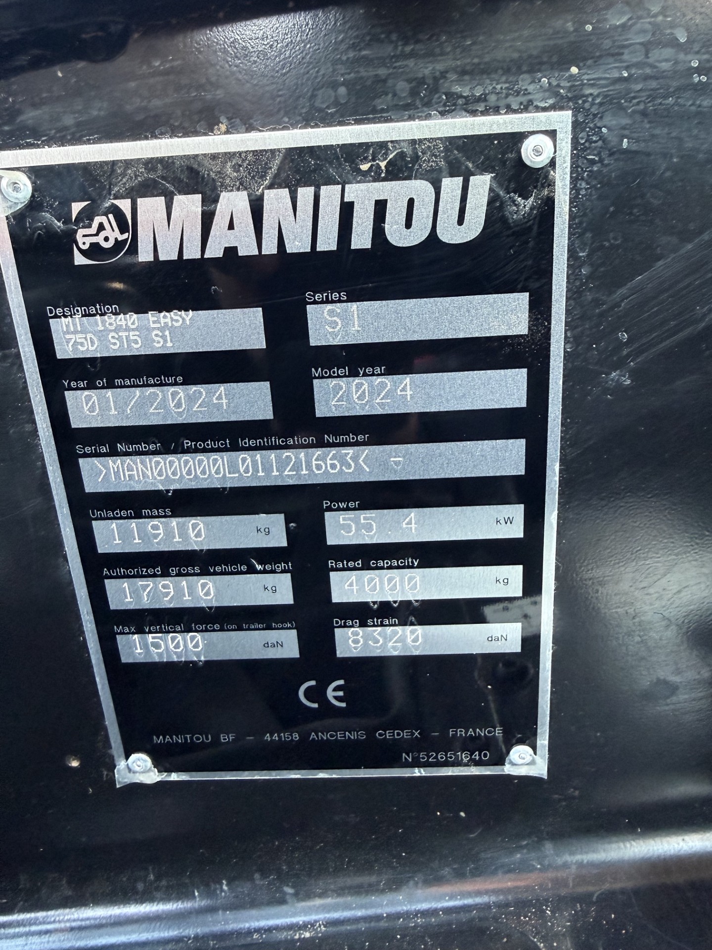Manitou MT 1840