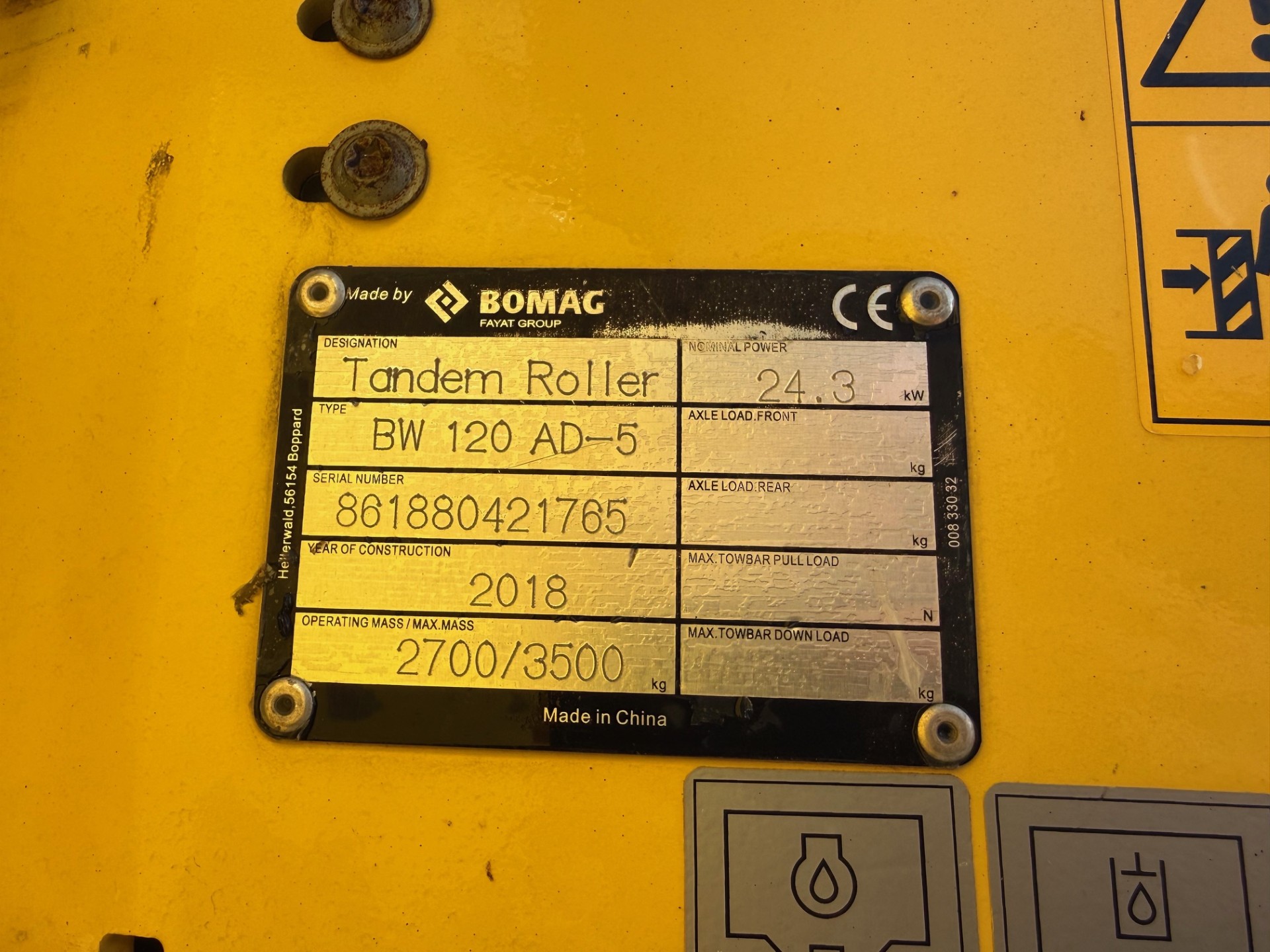 Bomag BW 120 AD-5