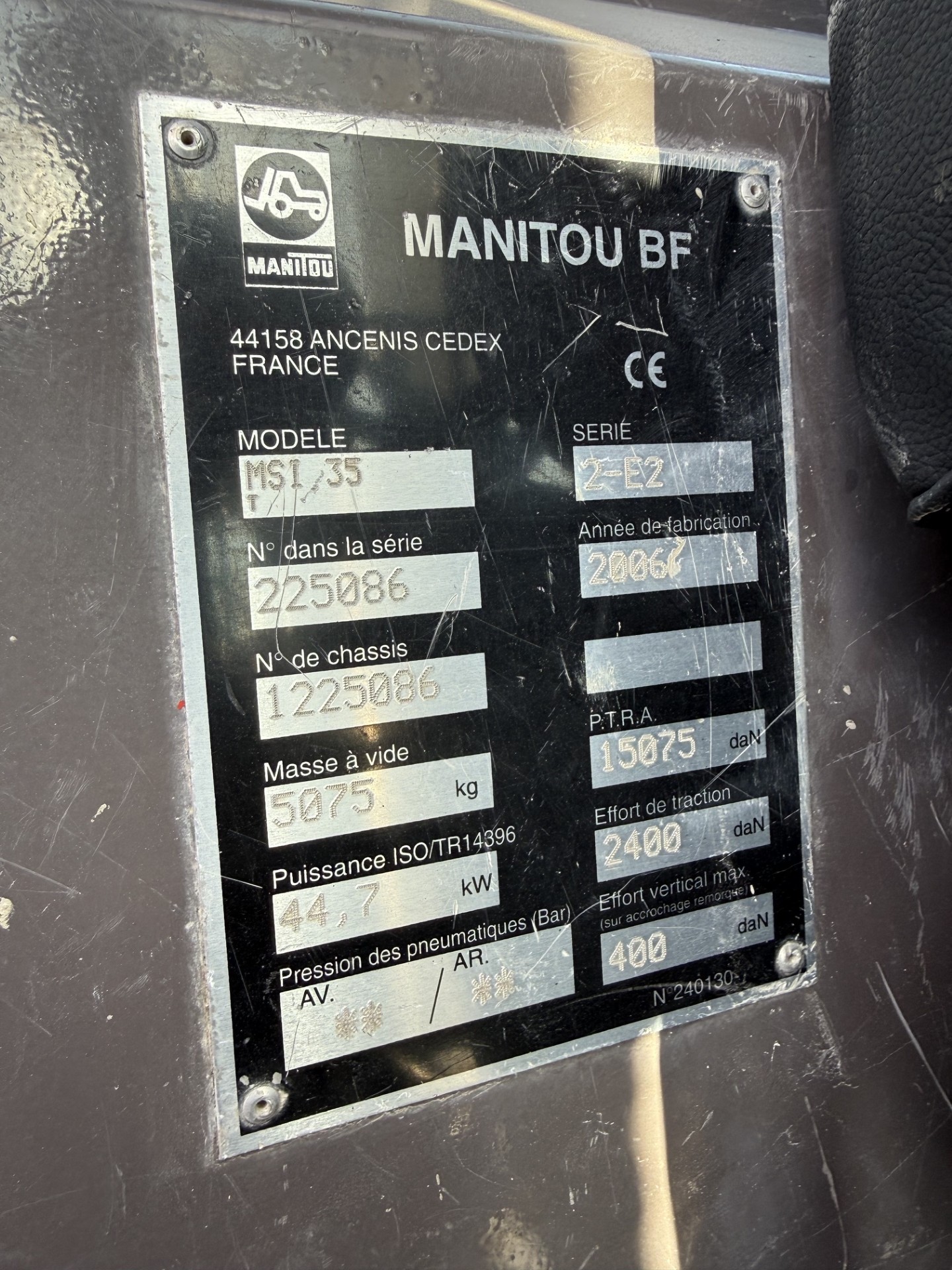 Manitou MSI 35