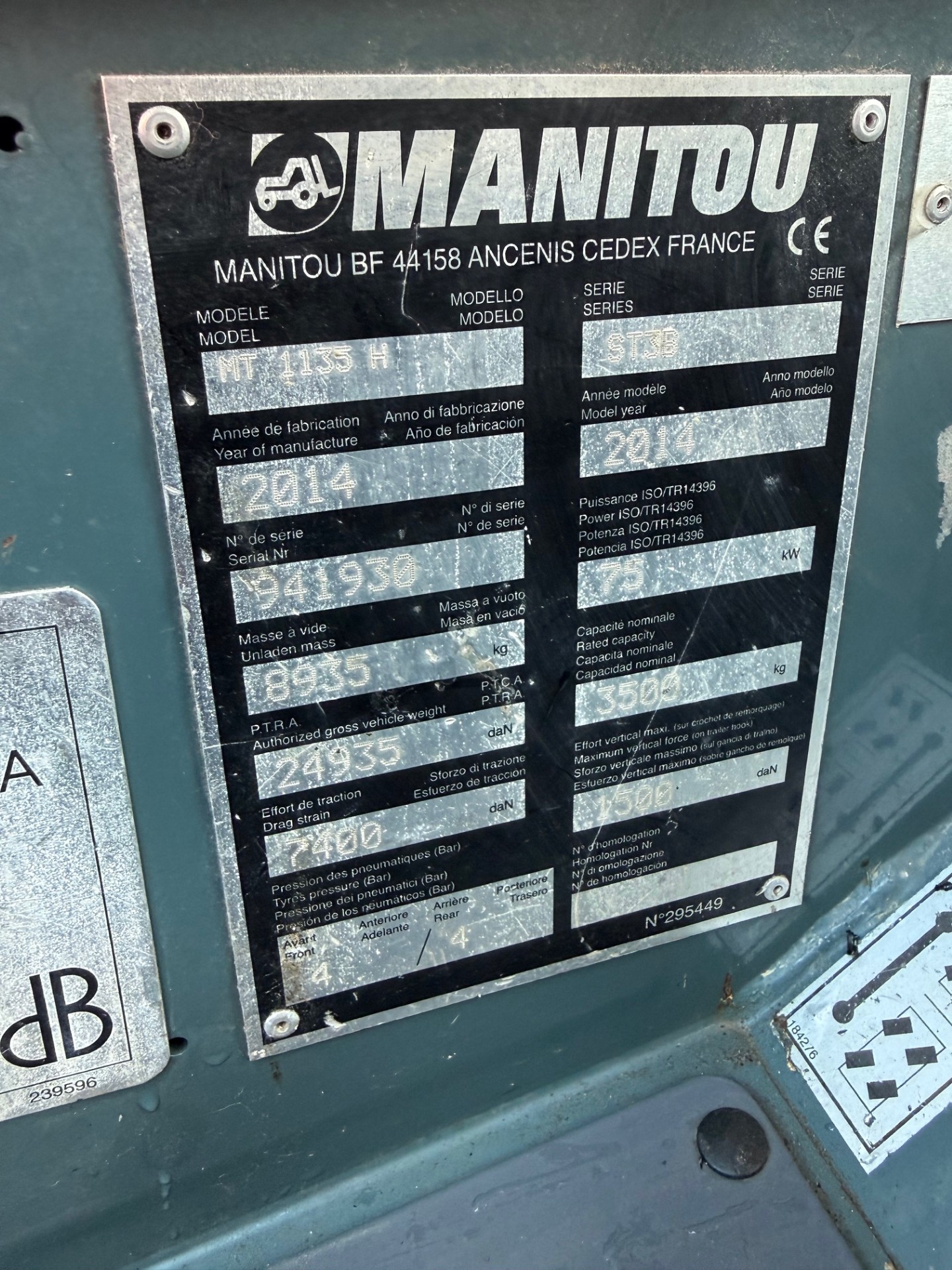 Manitou MT 1135 H