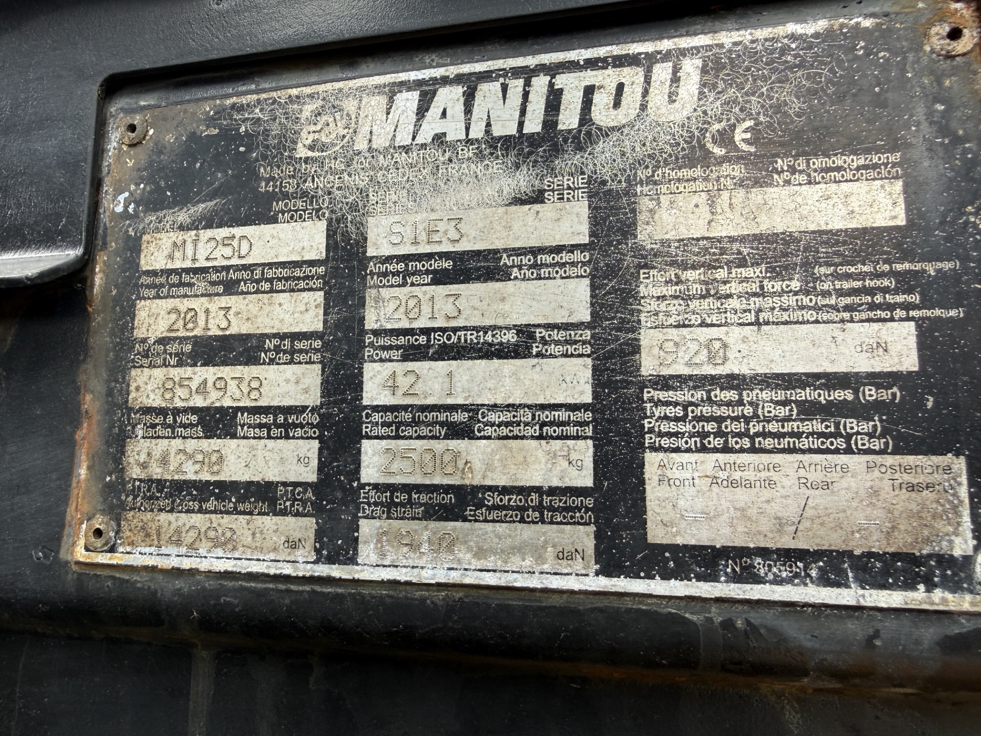 Manitou MI 25 D