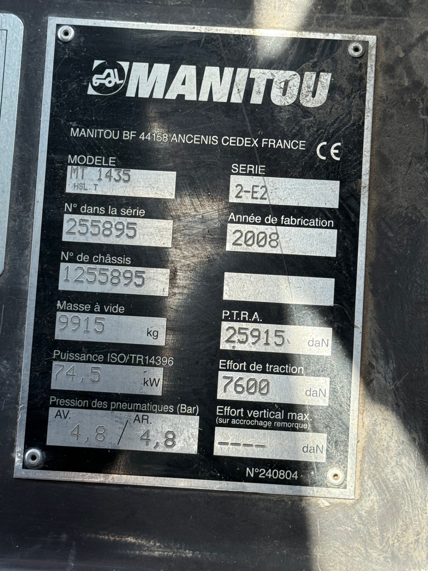 Manitou 1435 SLT