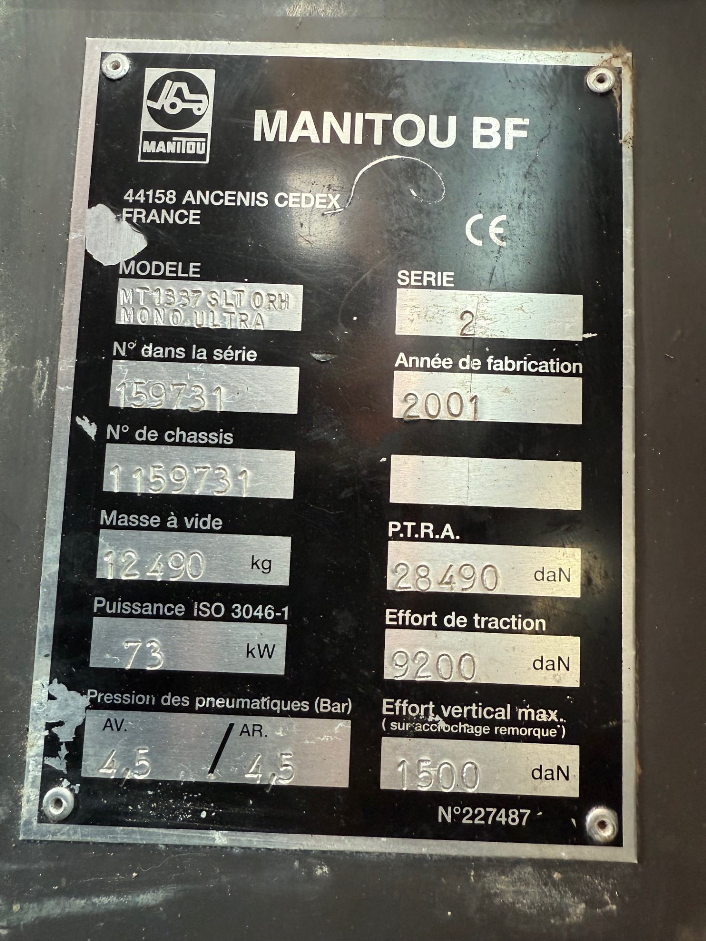 Manitou MT 1337