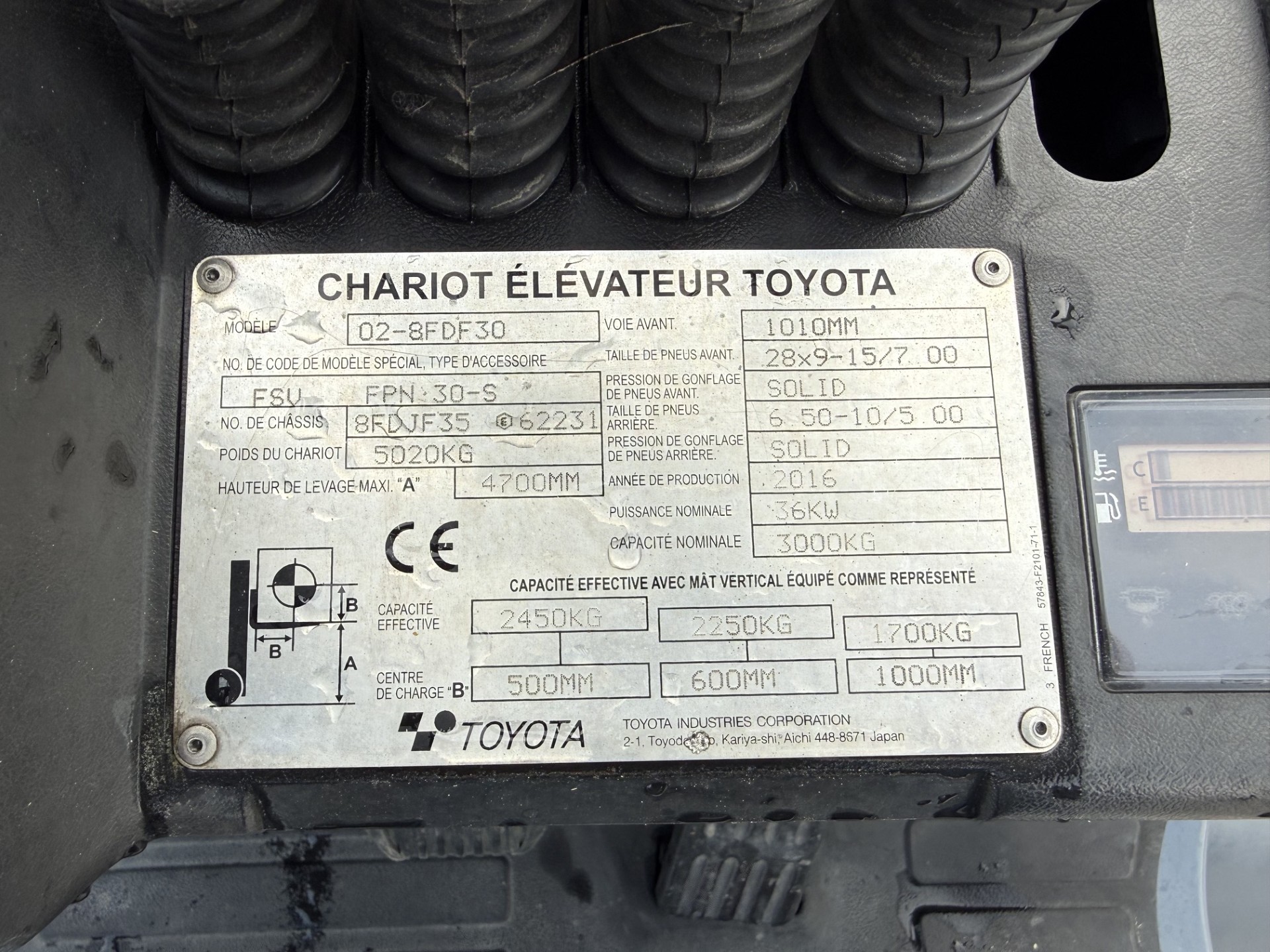 Toyota 8FDF30