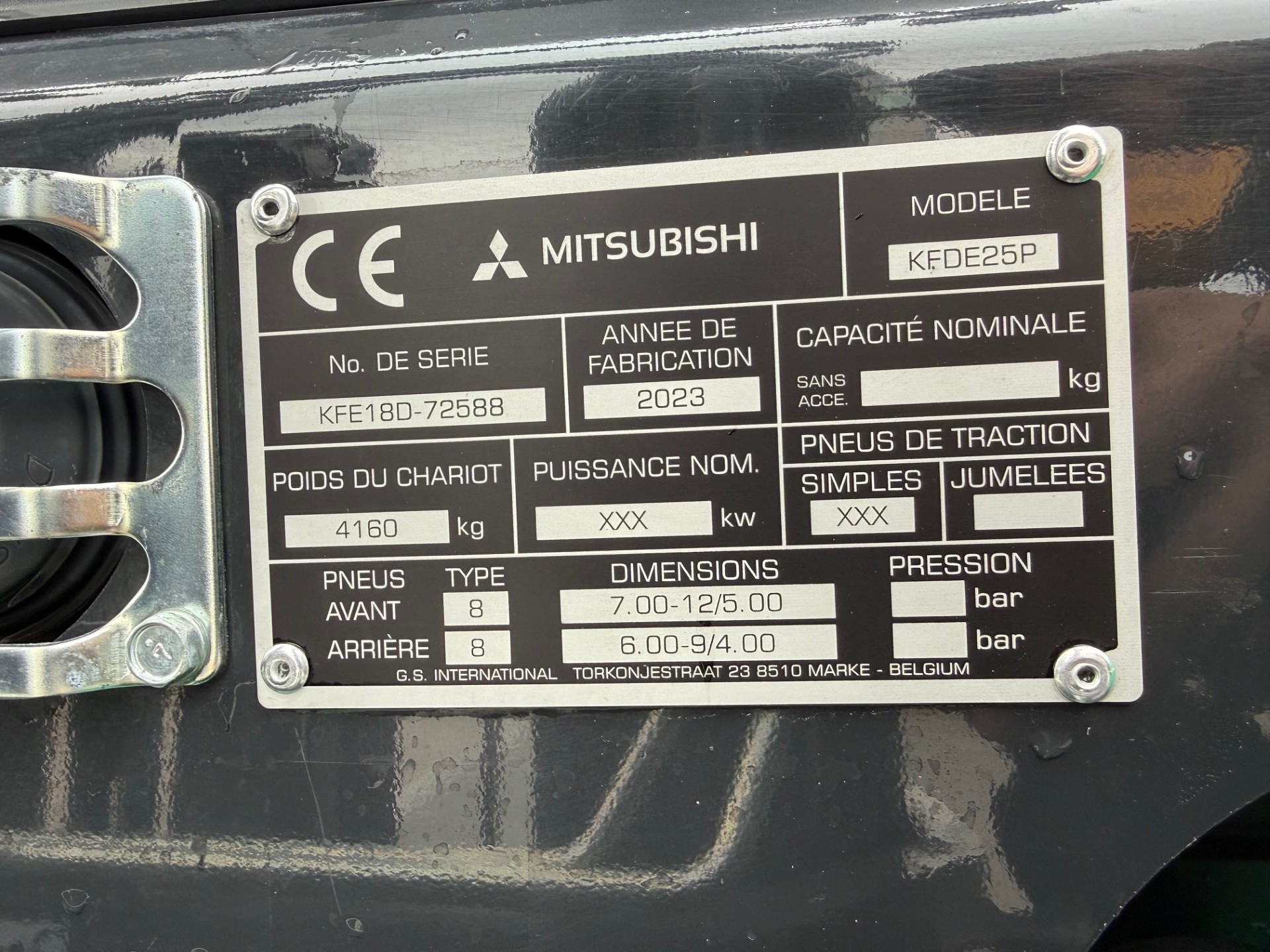 Mitsubishi FDE 25 P
