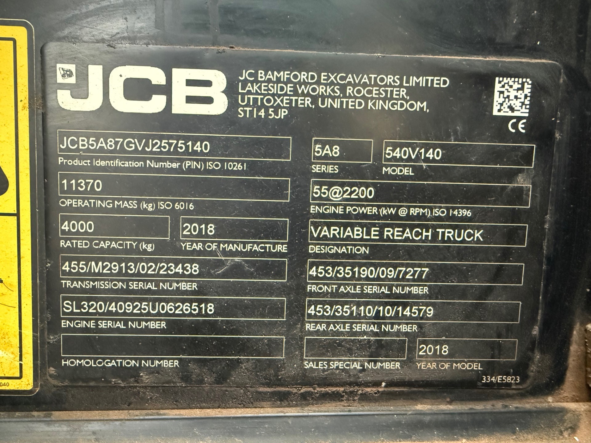 JCB 540-140