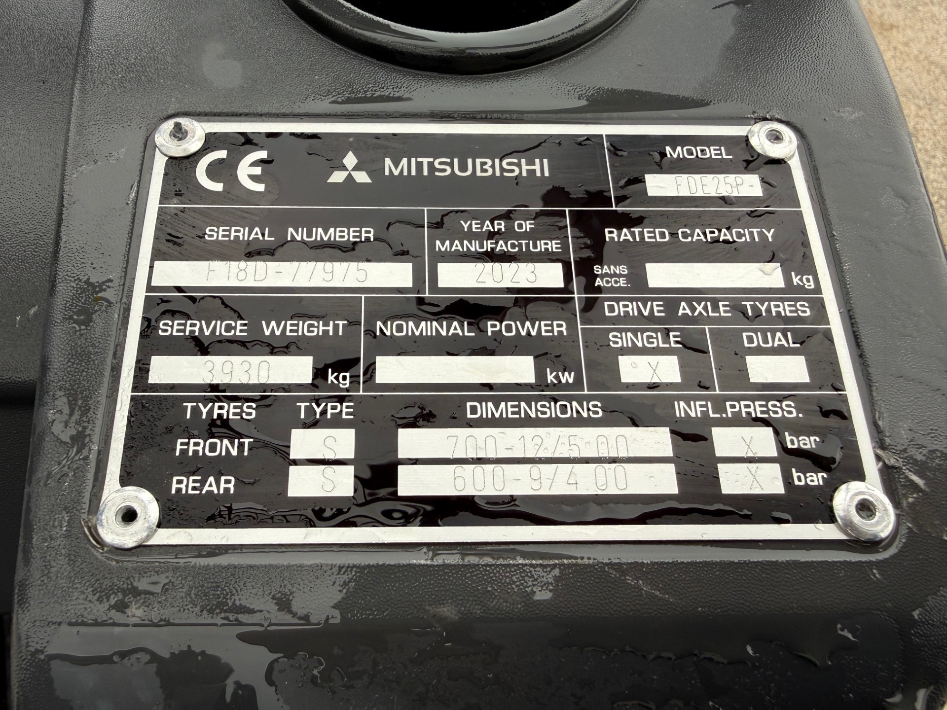 Mitsubishi FDE 25 