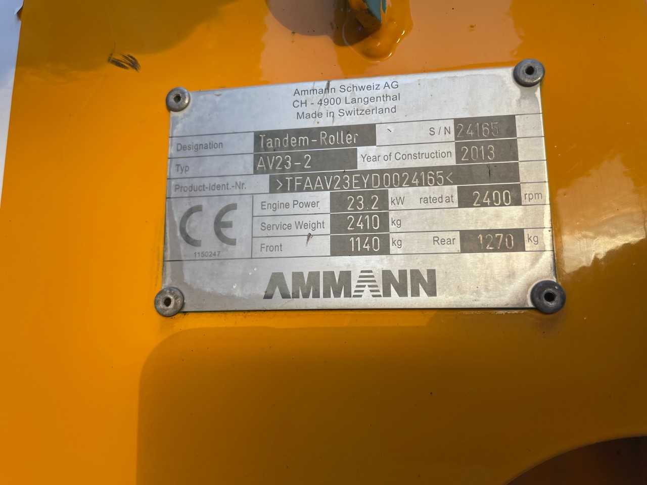 AMMANN	AV 23