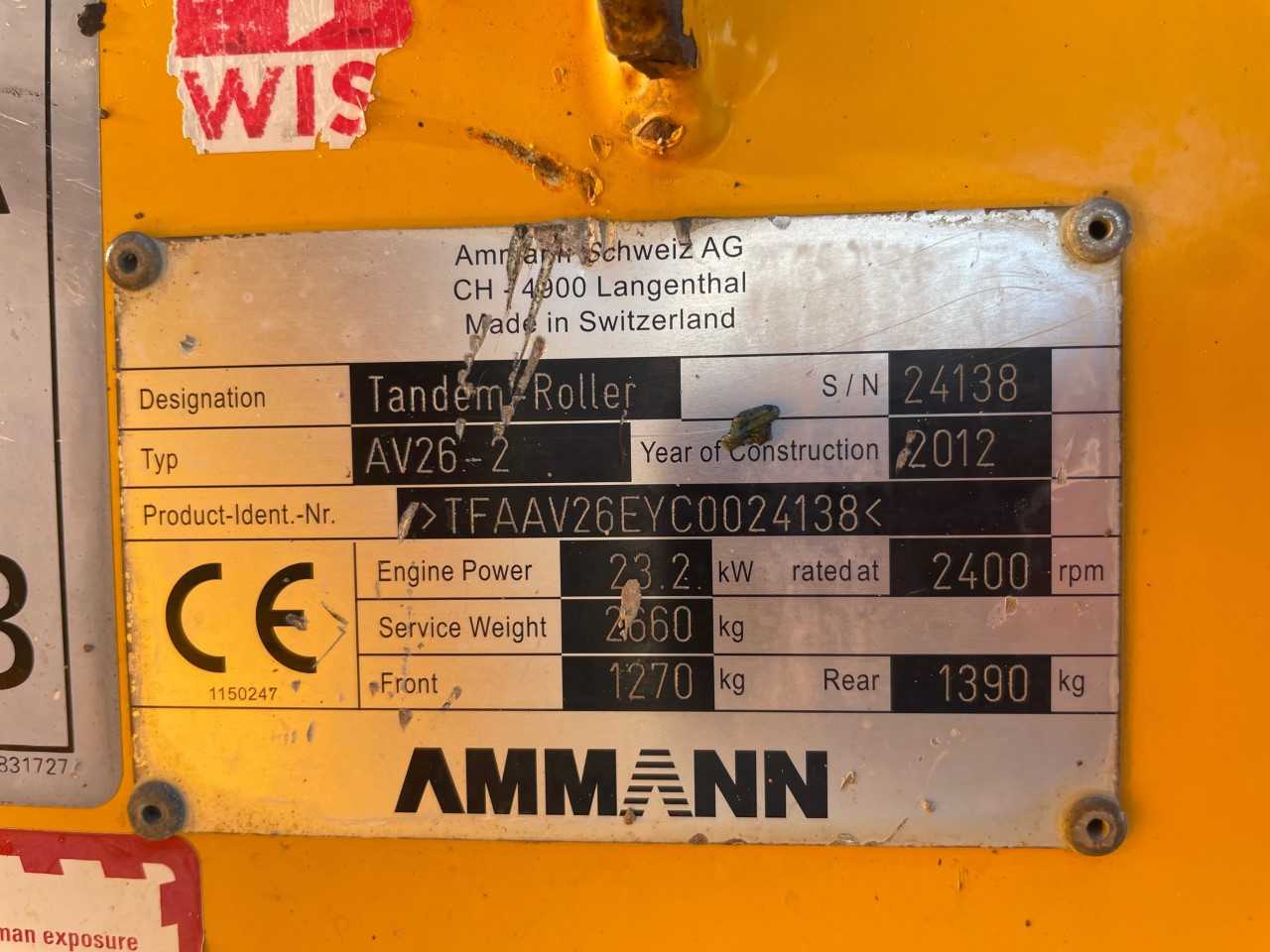 AMMANN AV 26