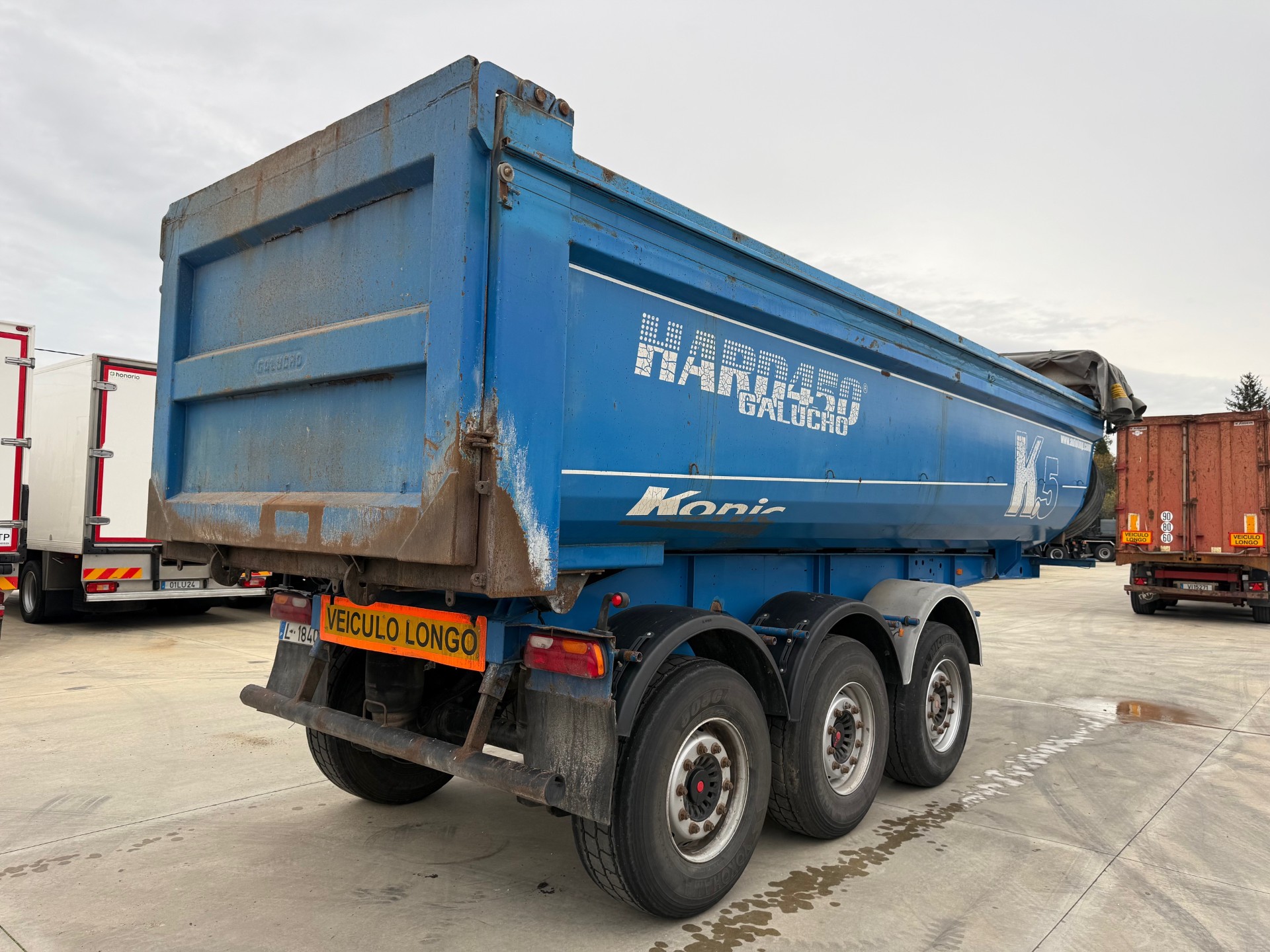 Galucho semi-reboque